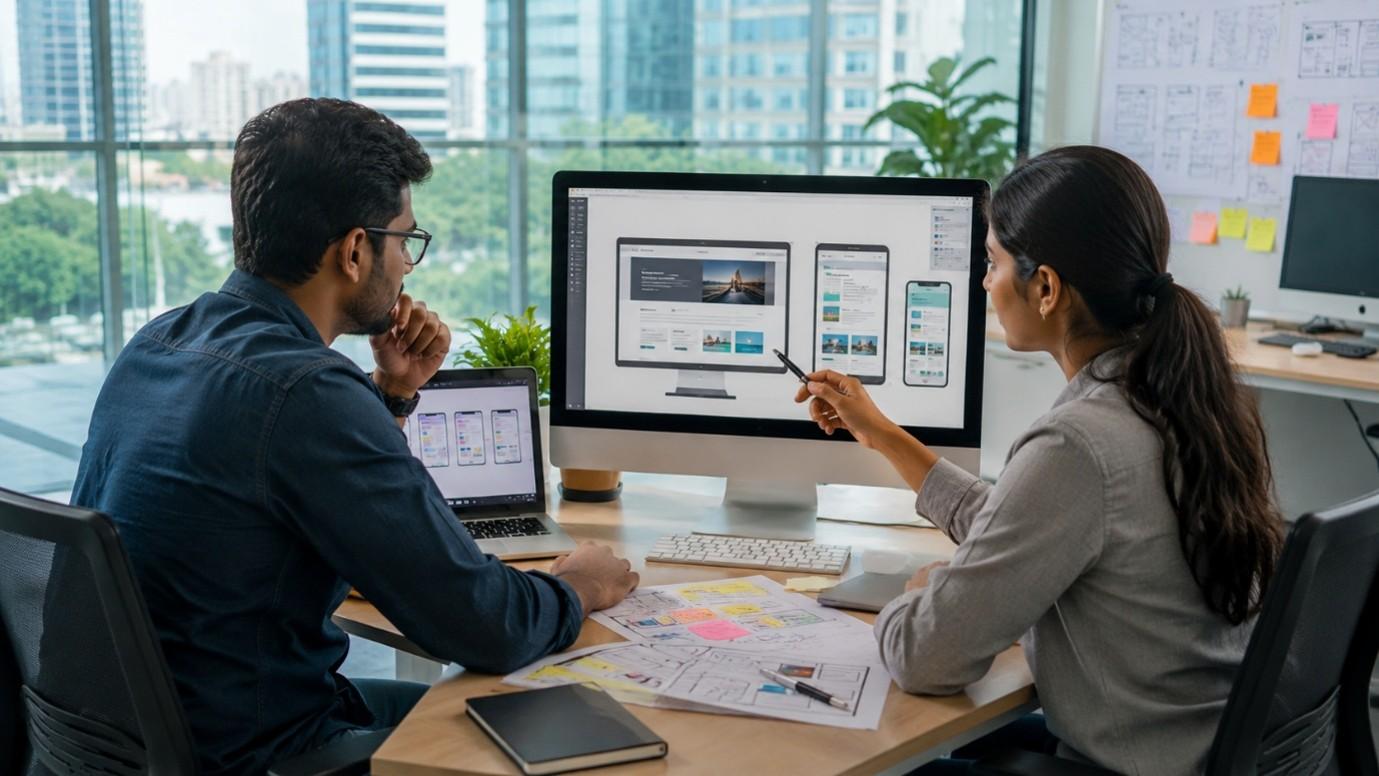 Professional website design and development team in Hyderabad