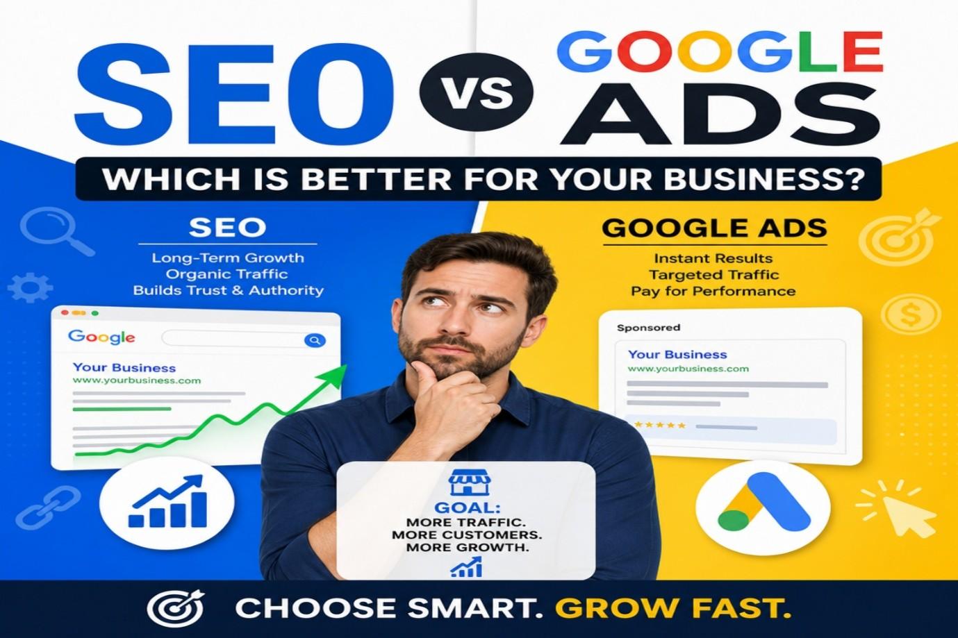 SEO vs Google Ads: Which Is Better for Your Business?