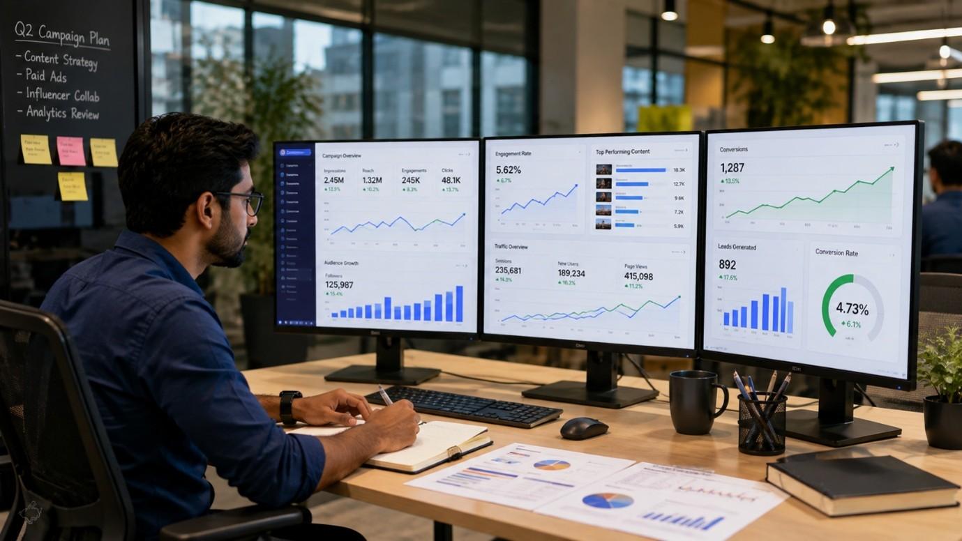 Social media analytics and campaign performance tracking in Hyderabad