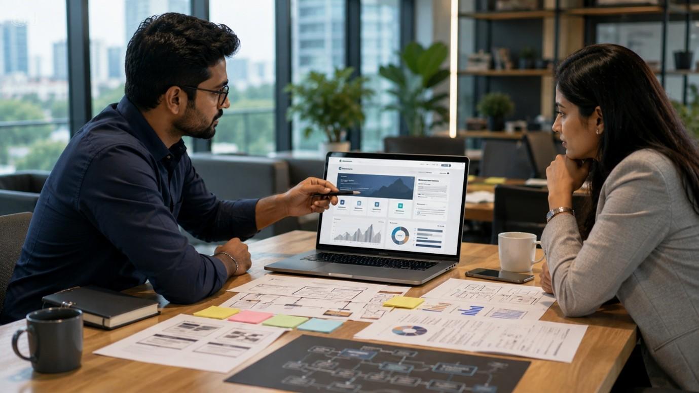 Website and landing page optimization for digital marketing growth